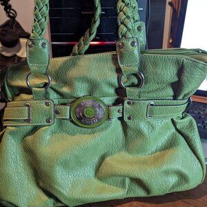 Green Rosetti Hand Bag